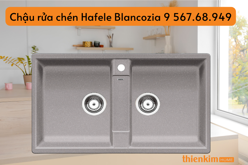 Chậu rửa chén Hafele Blancozia 9 - 567.68.949